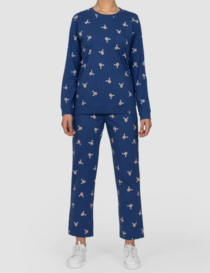 بلوز زنانه چاپدار گوزن کوچک