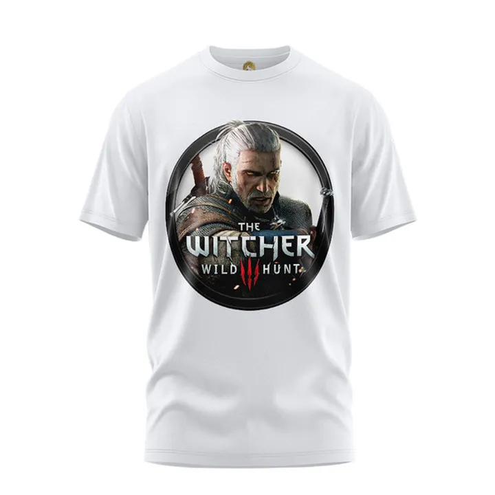 تی شرت آستین کوتاه مردانه هومرو مدل TW526 طرح ویچر