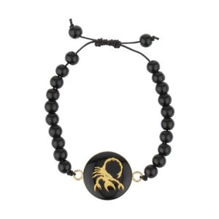 دستبند زنانه طرح ماه تولد آبان کد E67