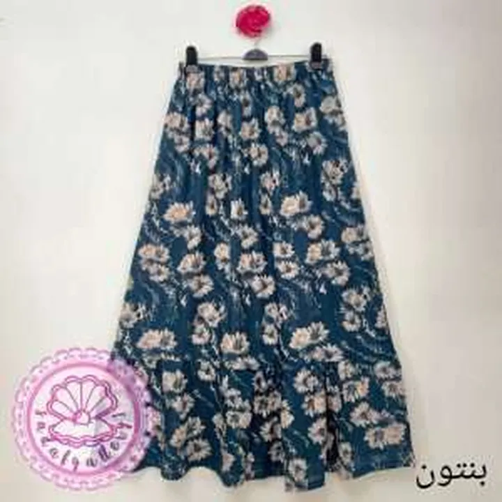 دامن گل داودی پایین چیندار در رنگبندی متنوع