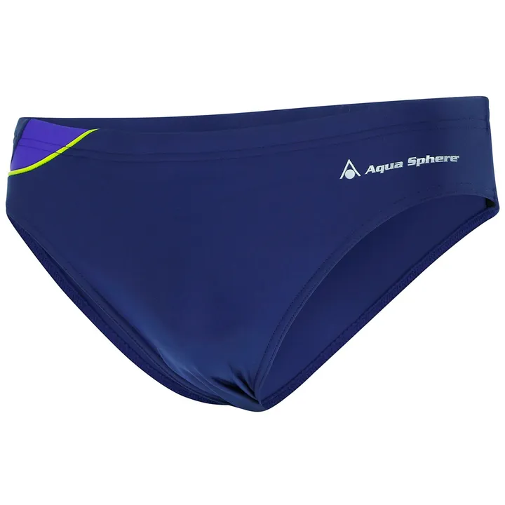 مایو مردانه آکوا اسفیر مدل Kent Navy Blue Purple Light Green