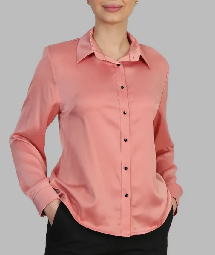 شومیز یقه پیراهنی دینا