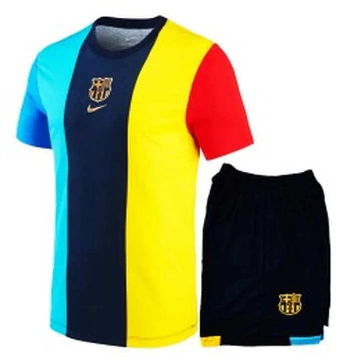 لباس شورت تمرینی بارسلونا  Barcelona Training 2024-25 Kit