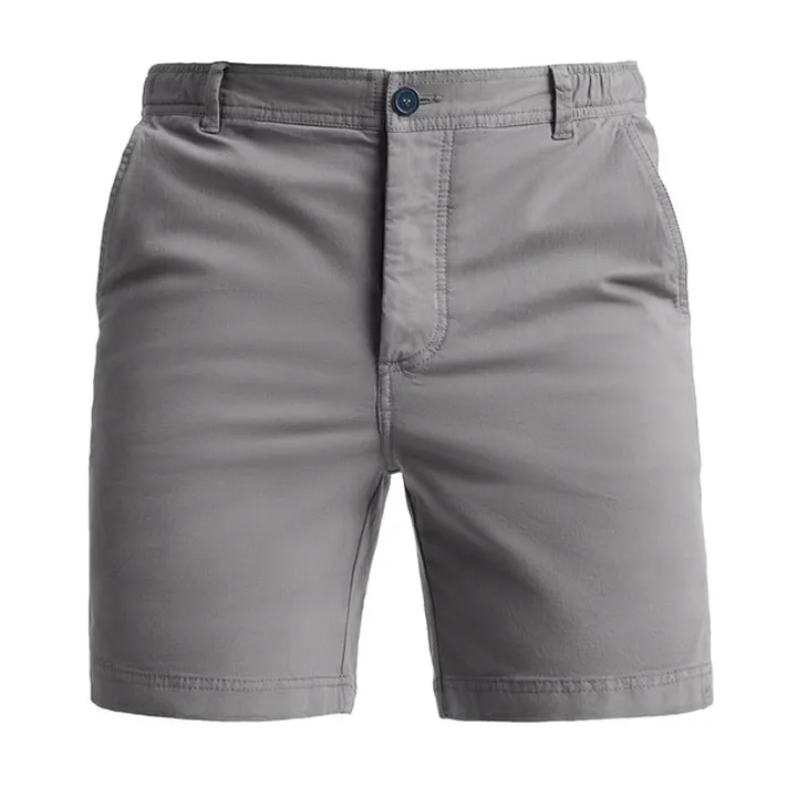 شلوارک مردانه مامی دوز مدلکتان رنگ طوسی