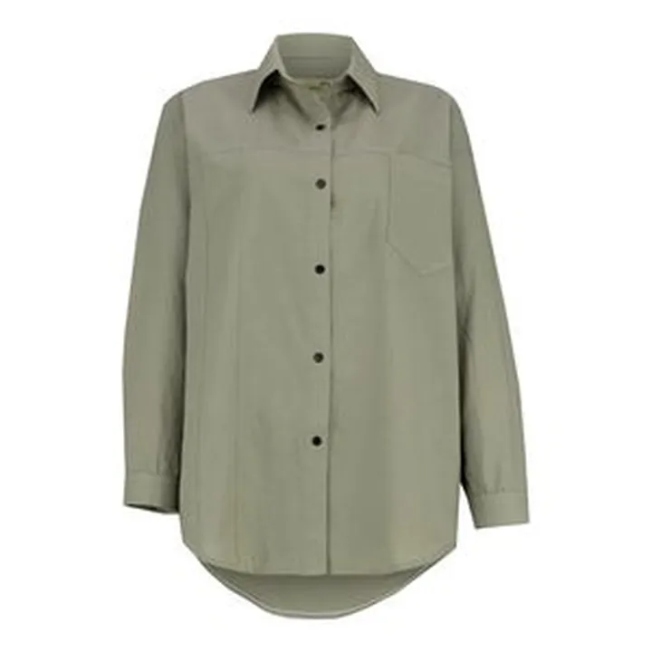 مانتو زنانه السانا مدل رمیصا کد 221810 رنگ سبز تیره