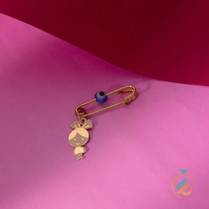 سنجاق سینه چشم نظر دخترانه