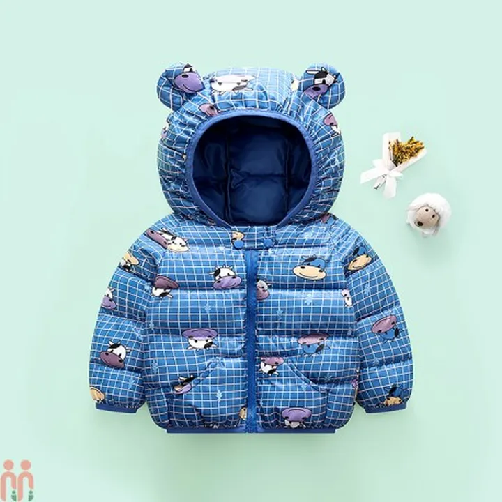 کاپشن پفی پسرانه اسپرت ضدآب گرم 3 لایه...