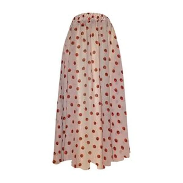 دامن کلوش زنانه مدل H72 رنگ صورتی چرک