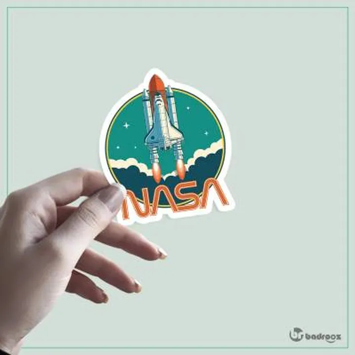 استیکر Nasa Vintage