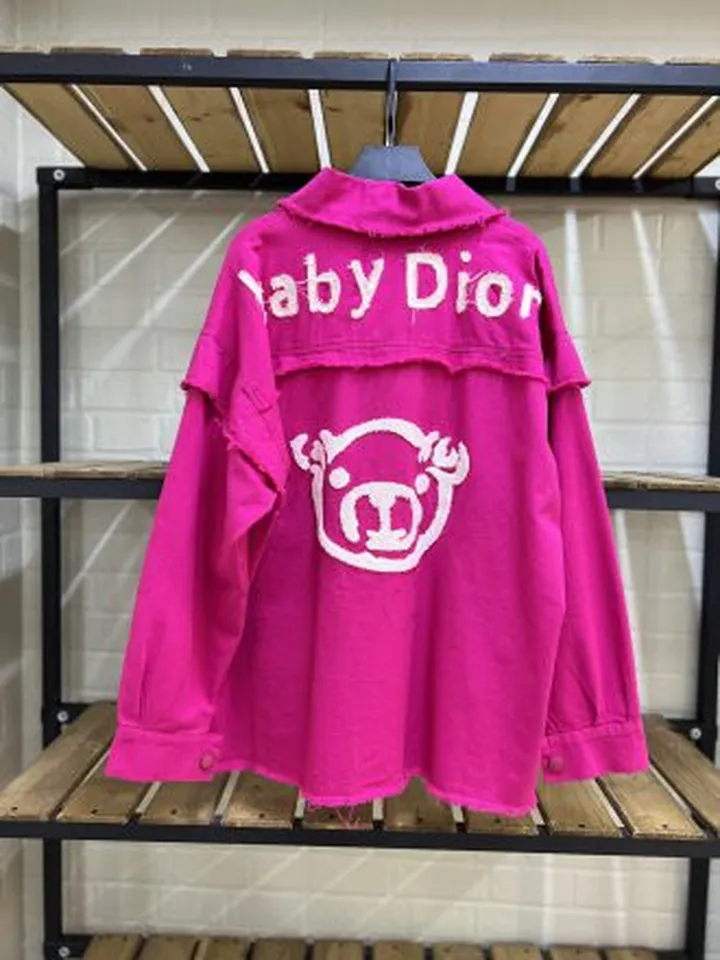 مانتو کتان baby dior