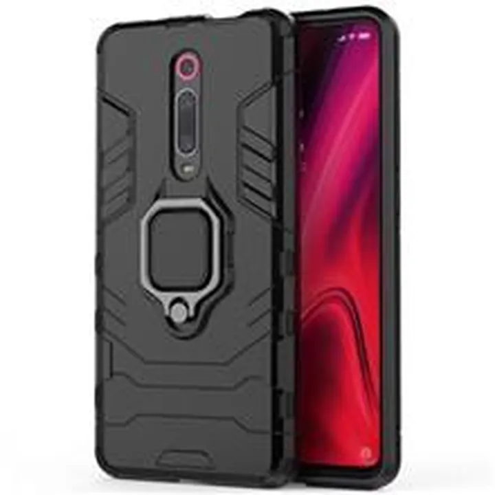 قاب ضد ضربه حلقه انگشتی مدل بتمن مناسب برای گوشی موبایل شیائومی Xiaomi Mi 9T