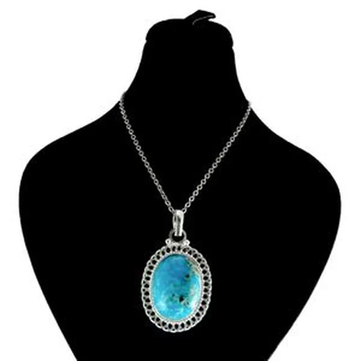 گردنبند نقره زنانه کد AV114