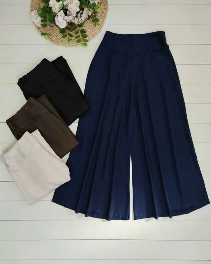 شلوار دامنی سیلک _ 1259