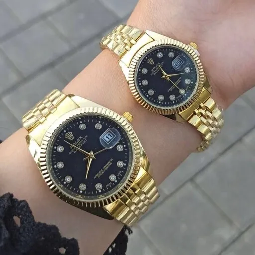 ساعت رولکس دیت جاست datejust  کیفیت قوی با جعبه و ارسال رایگان و باتری یدک 