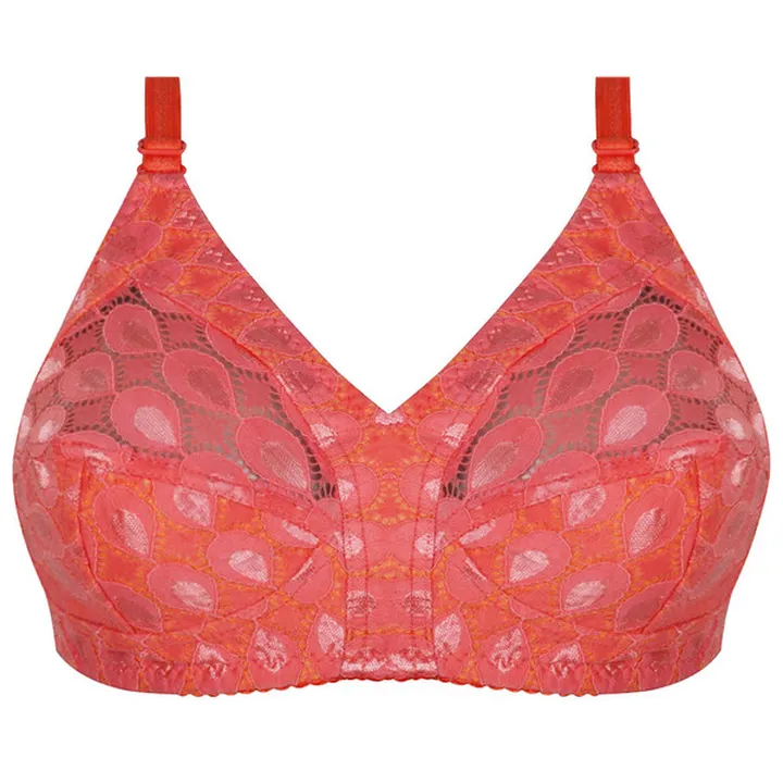 سوتین زنانه پرجامدا مدل 355011928 دانتل رنگ گلبهی