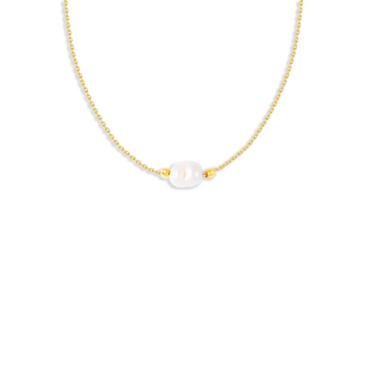 گردنبند طلا زنجیری پرلین