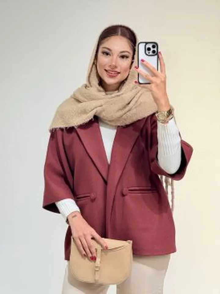 پالتو پانچ فوتر کد 19654