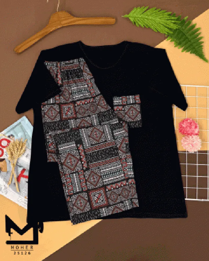 ست تیشرت و شلوار راحتی سایز بزرگ