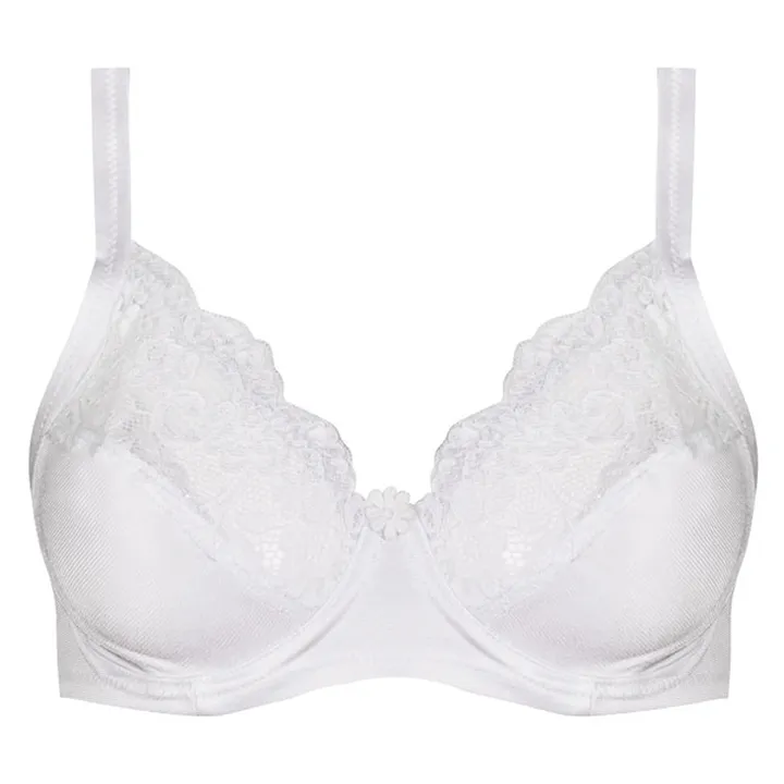 سوتین زنانه پانیذ مدل فنردار گیپور گلدار کد 66308 ...