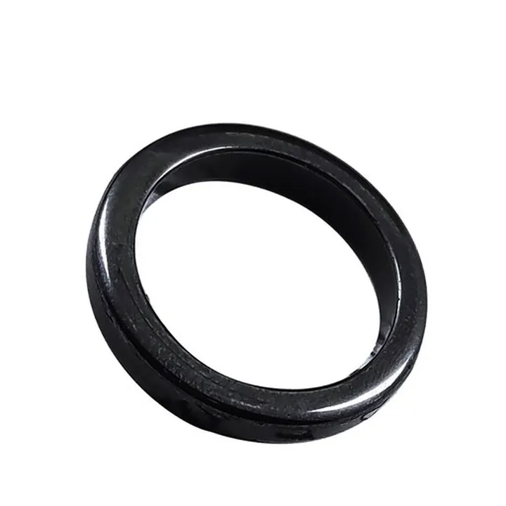 انگشتر حلقه سنگی حدید هماتیت سلین کالا سنگ ماه تولد فروردین و آبان Mps-12379752