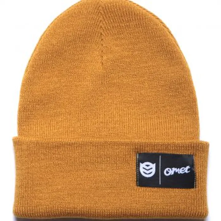 MUSTARD YELLOW BEANIE HAT