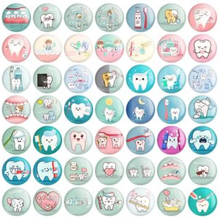 پیکسل خندالو مدل دندان و دندانپزشکی کودکانه کد 167 مجموعه 49 عددی