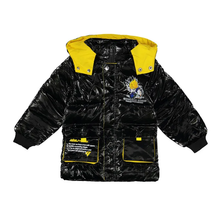 کاپشن پسرانه مدل 04 رنگ مشکی