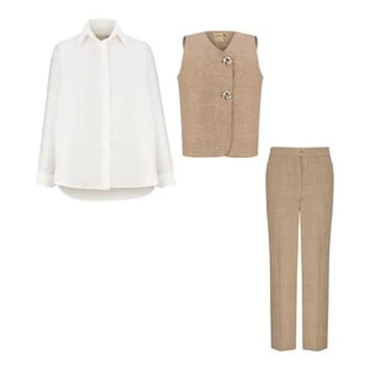 ست 3 تکه لباس زنانه السانا مدل چامه کد 217347