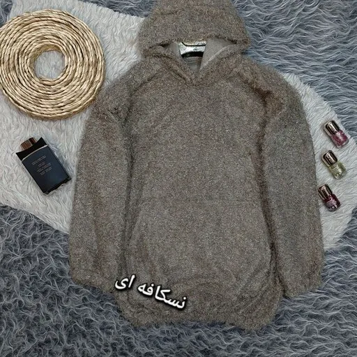 هودی تدی مدل شینا رنگ نسکافه ای