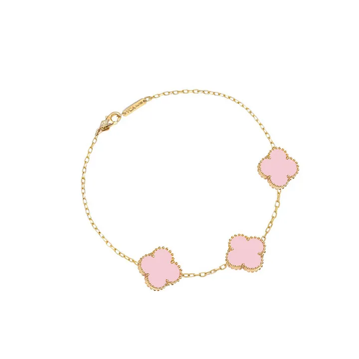 دستبند طلا 18 عیار زنانه ماوی گالری مدل ونکلیف