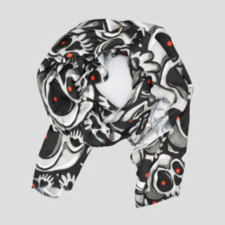 شال نخی اسکلتی مدل Gst کد Nyr-658