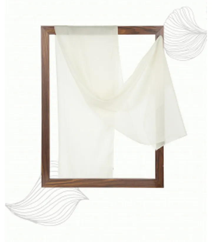 شال حریر زنانه نوولاشال Novella shawl کد 55234