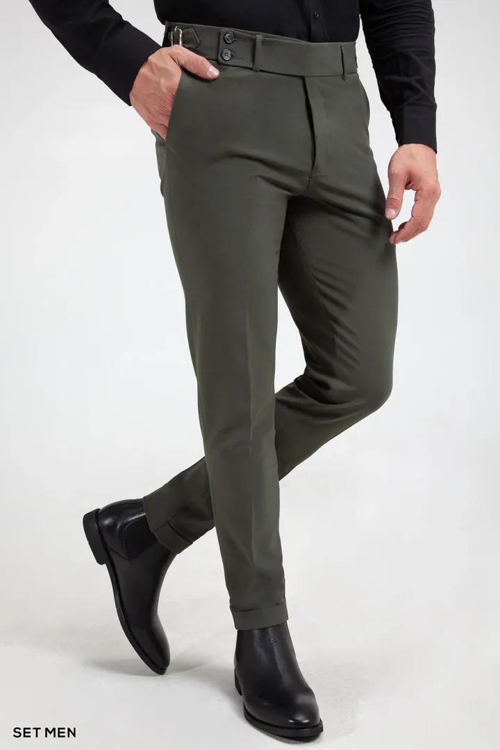 شلوار پارچه ای مردانه پیل دار