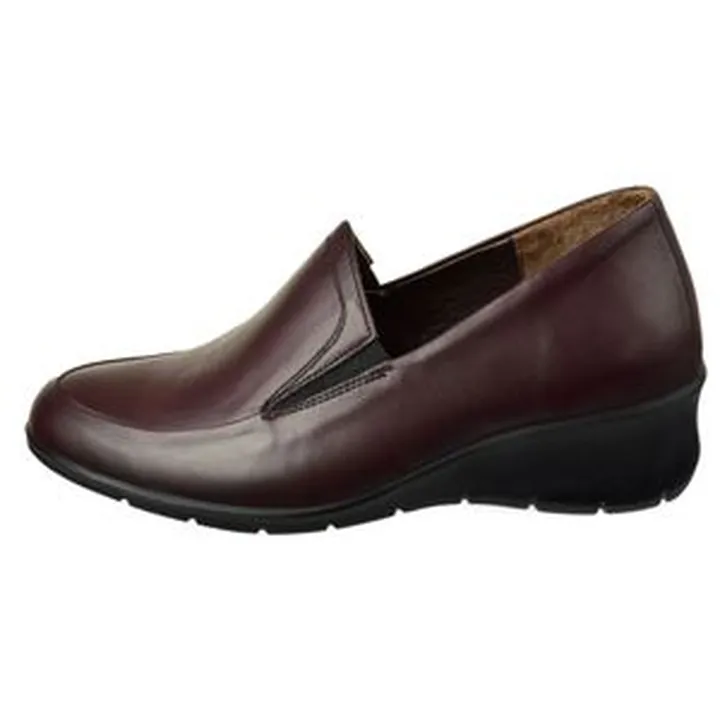 کفش طبی زنانه کفش ملی مدل چرم طبیعی مدیکال BR.4180 رنگ قهوهای