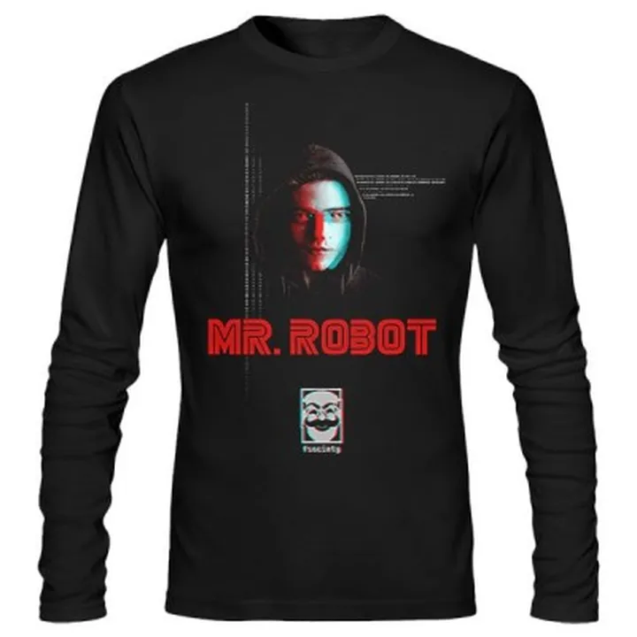 تیشرت آستین بلند سریال Mr. Robot