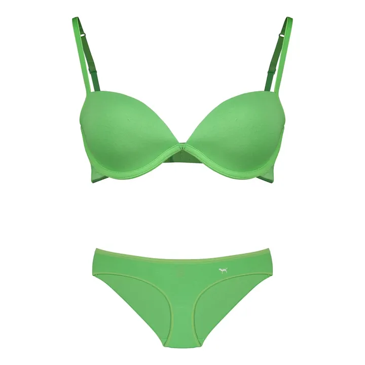 ست شورت و سوتین زنانه چری پینک مدل SKYB