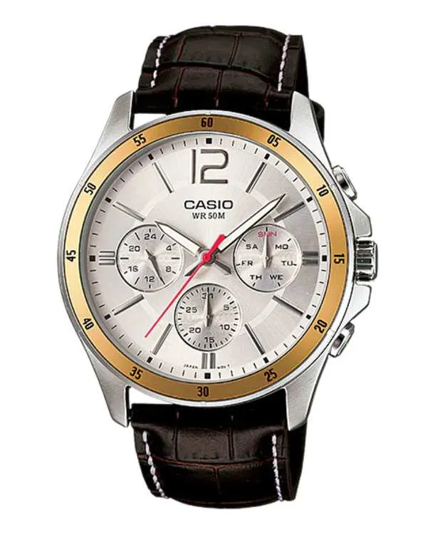 ساعت مچی مردانه عقربه ای کاسیو Casio مدل MTP-1374L-7AVDF