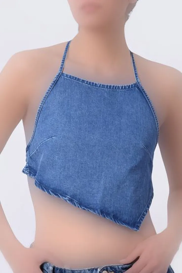 تاپ پیراهنی ساده زنانه