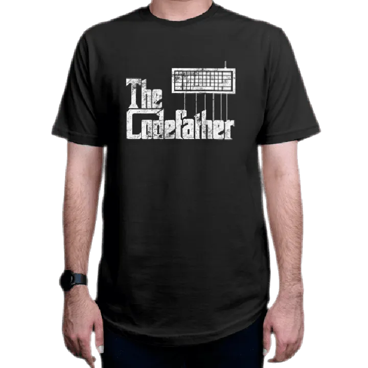 تیشرت برنامه نویسی طرح The Codefather