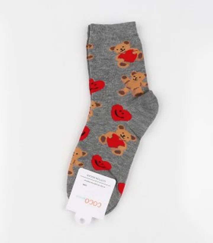 جوراب نیم ساق نخی زنانه کد 114163