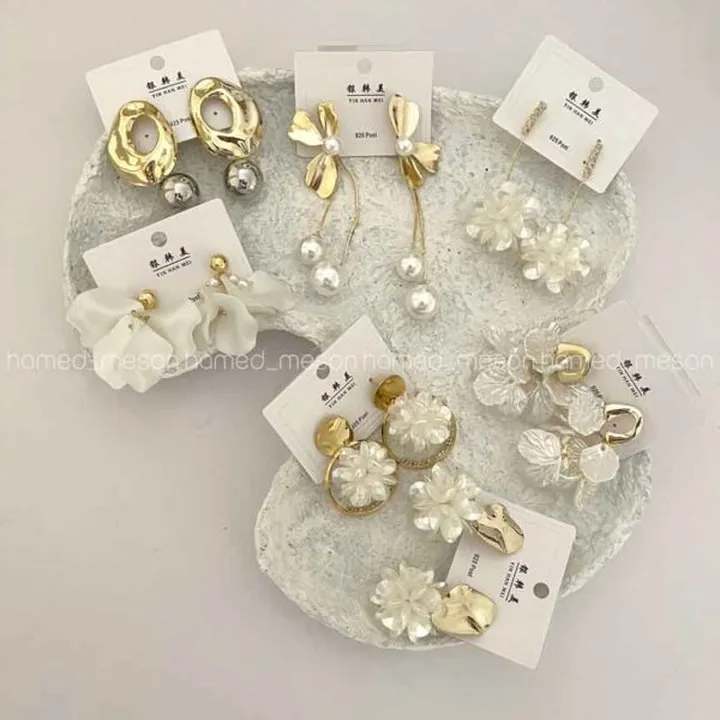 گوشواره GOLDEN FLOWERS کد 310428
