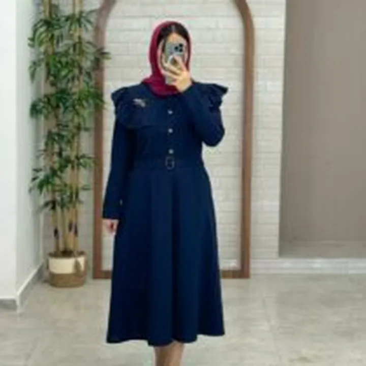 پیراهن دلماه سورمه ای