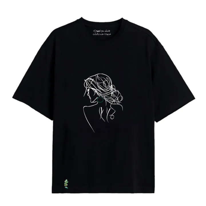 تی شرت آستین کوتاه زنانه سارا خلیلاوی