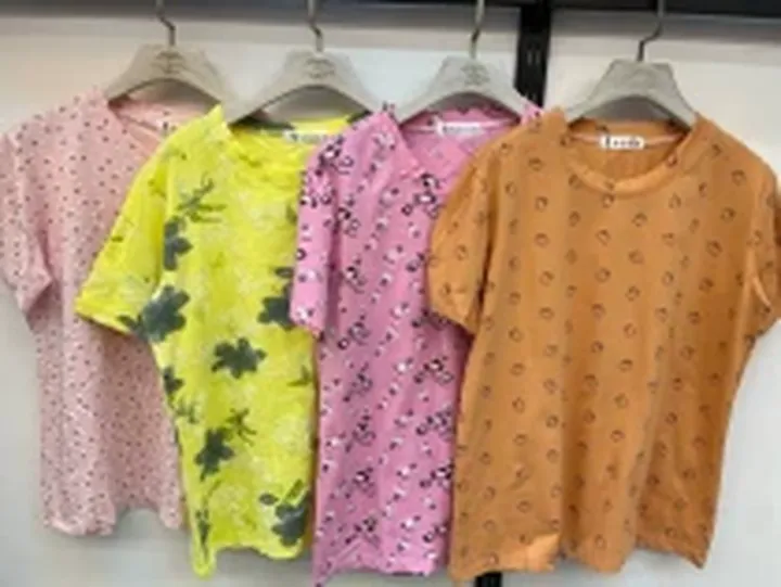 تیشرت نخی زنانه کد 418470