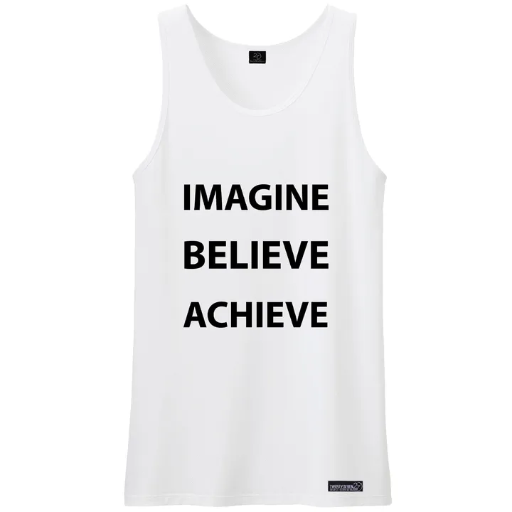 تاپ مردانه 27 مدل Imagine Believe Achieve کد MH971