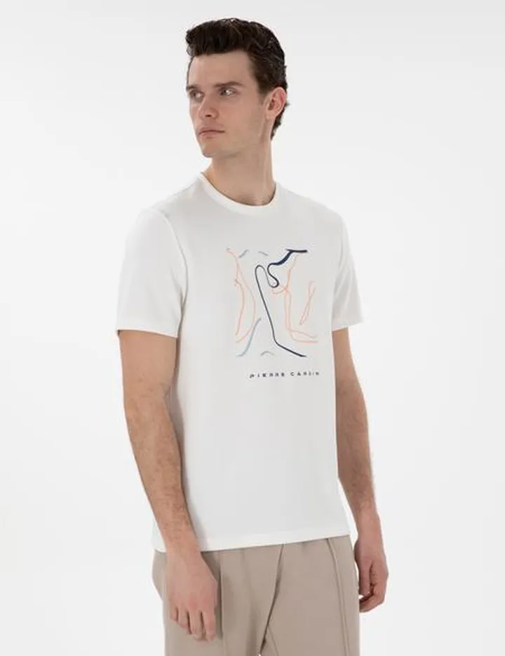 تی شرت آستین کوتاه مردانه پیر کاردین