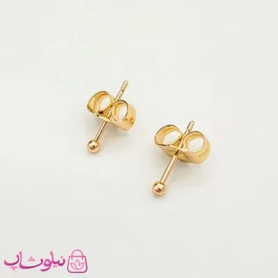 گوشواره میخی ژوپینگ مدل گوی کوچک کد 599