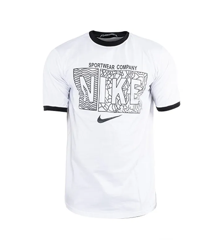 تیشرت مردانه چاپی یقه گرد Nike