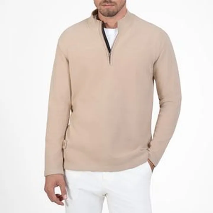 پلیور یقه ایستاده مردانه ام کی مدل 30050