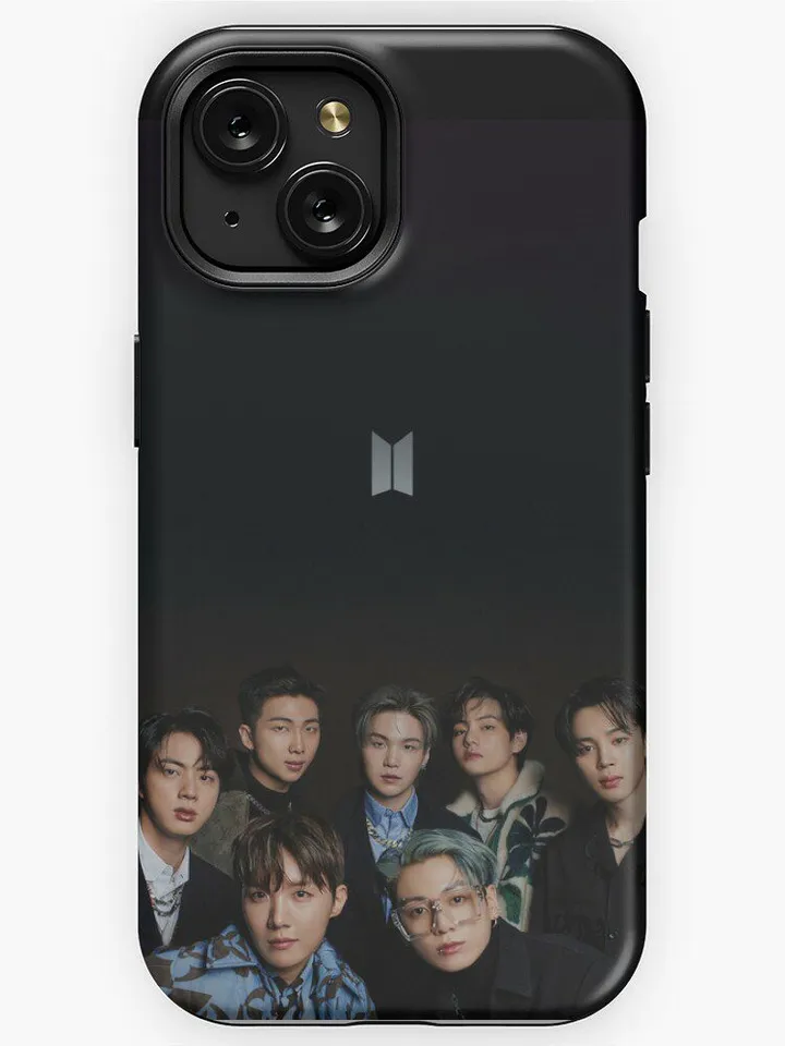 قاب موبایل گروه BTS | قاب موبایل گروه بی تی اس طرح bts group photo magazine